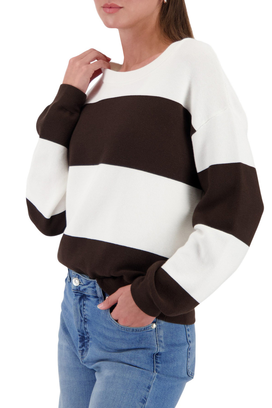 Женский Monari Джемпер из хлопка (цвет ), артикул 410300 | Фото 3