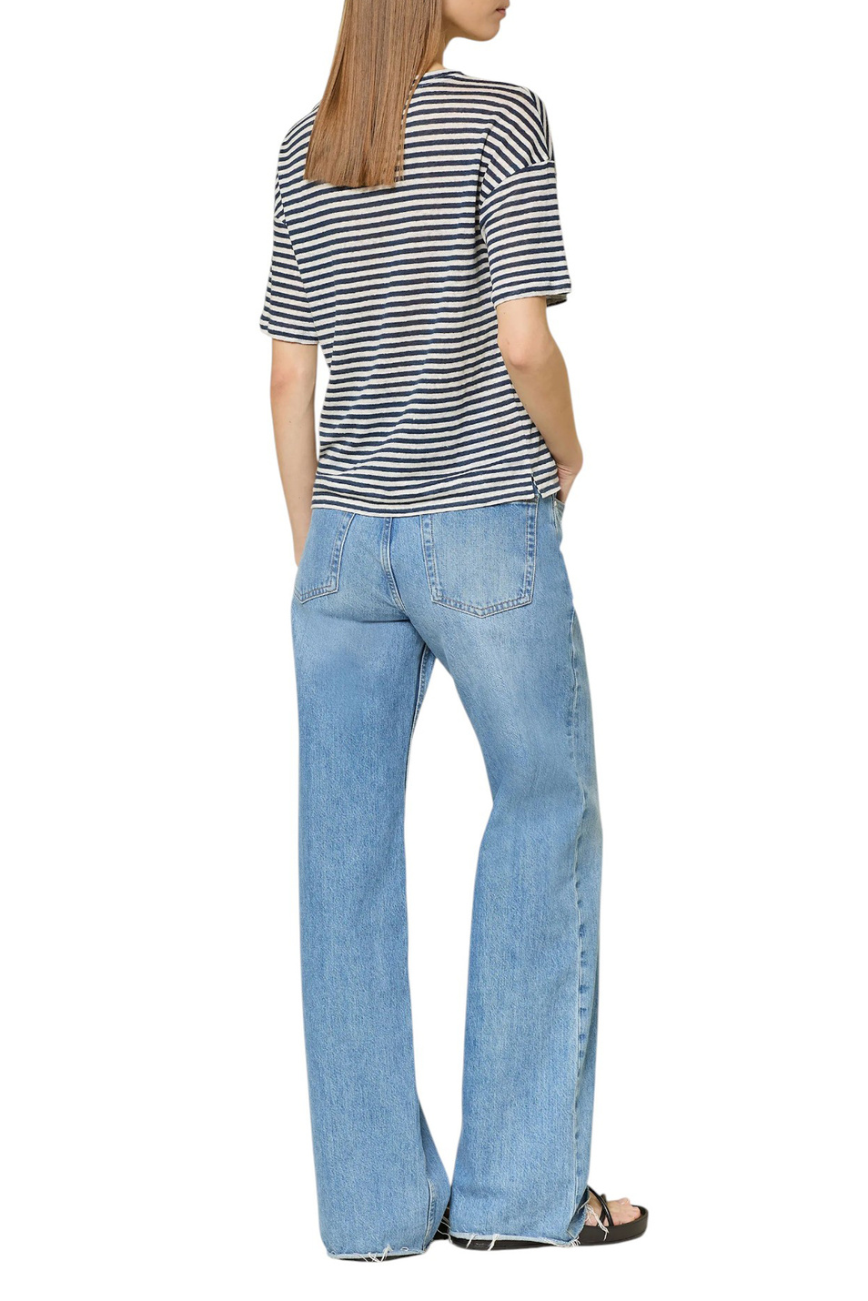 Женский Weekend Max Mara Футболка BARCA из льна (цвет ), артикул 2515941032 | Фото 5