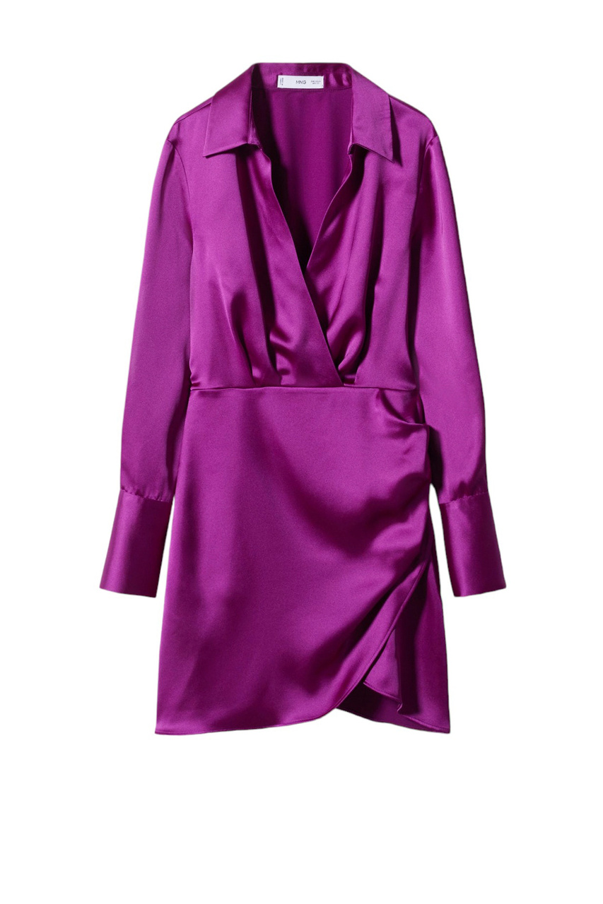 Платье атласное PESTO|Основной цвет:Фиолетовый|Артикул:57054433 | Фото 1