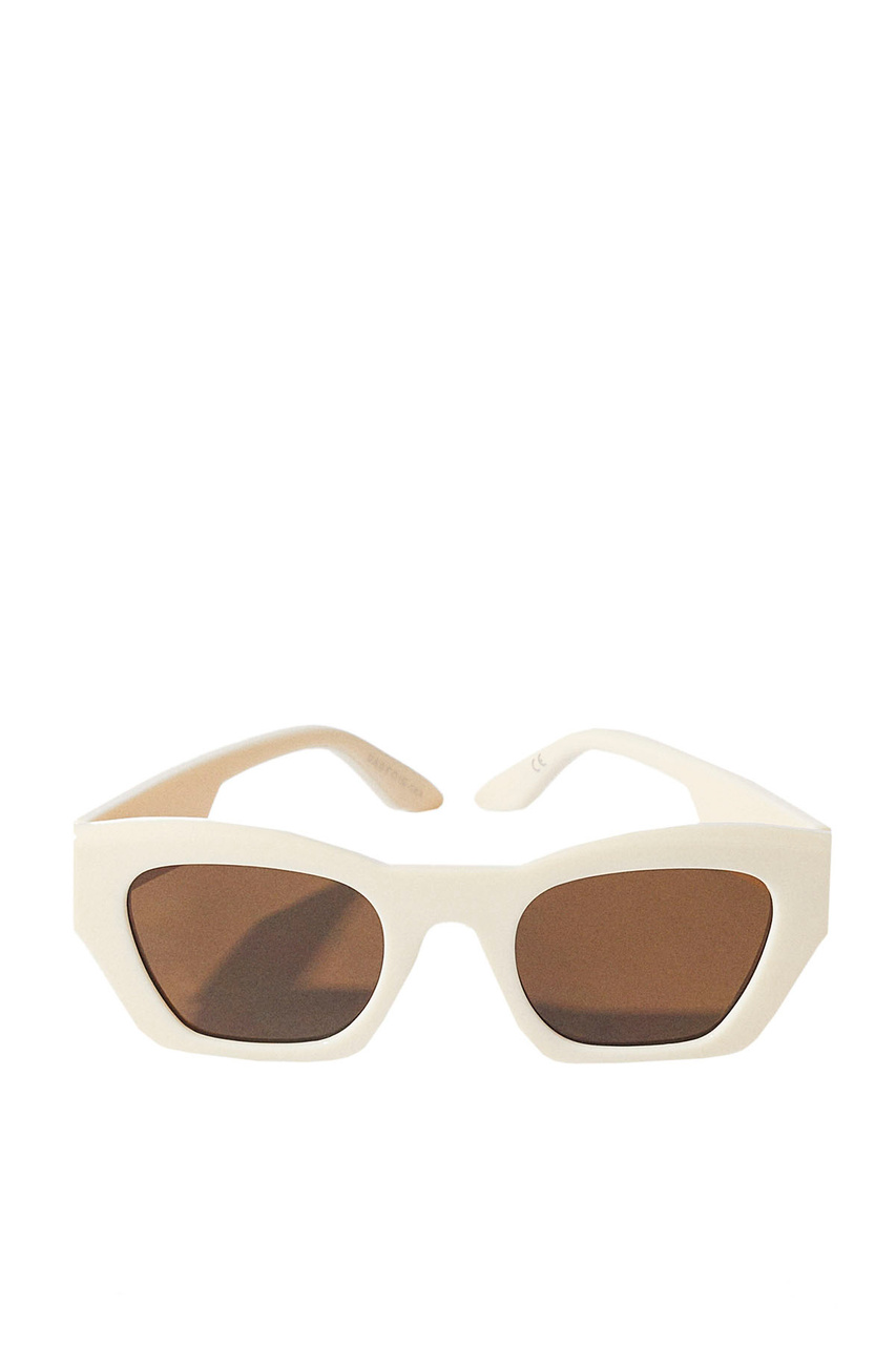 Солнцезащитные очки|Основной цвет:Кремовый|Артикул:194452 | Фото 1