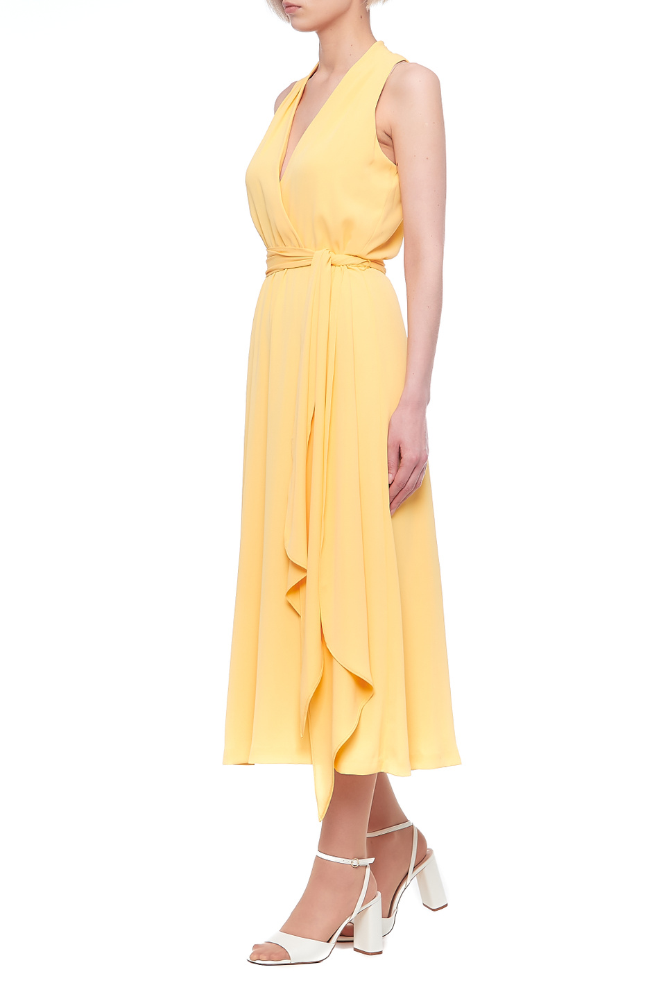 Lauren Платье с V-образным вырезом и поясом (цвет ), артикул 253830164003 | Фото 3