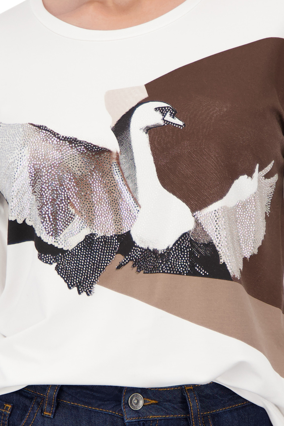 Женский Monari Джемпер со стразами (цвет ), артикул 808844 | Фото 5