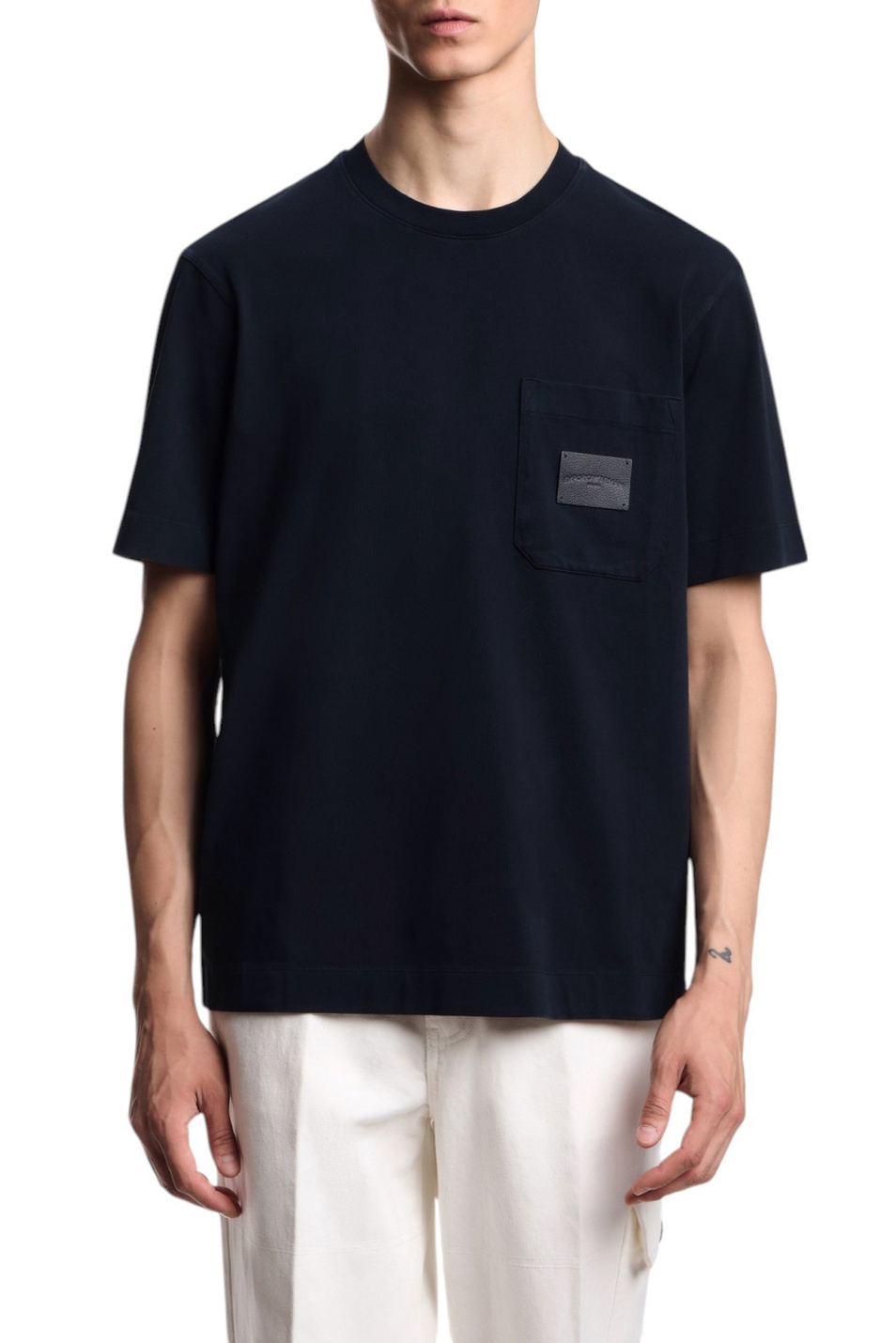 Мужской Emporio Armani Футболка из хлопка (цвет ), артикул EM002722-AF13715 | Фото 3