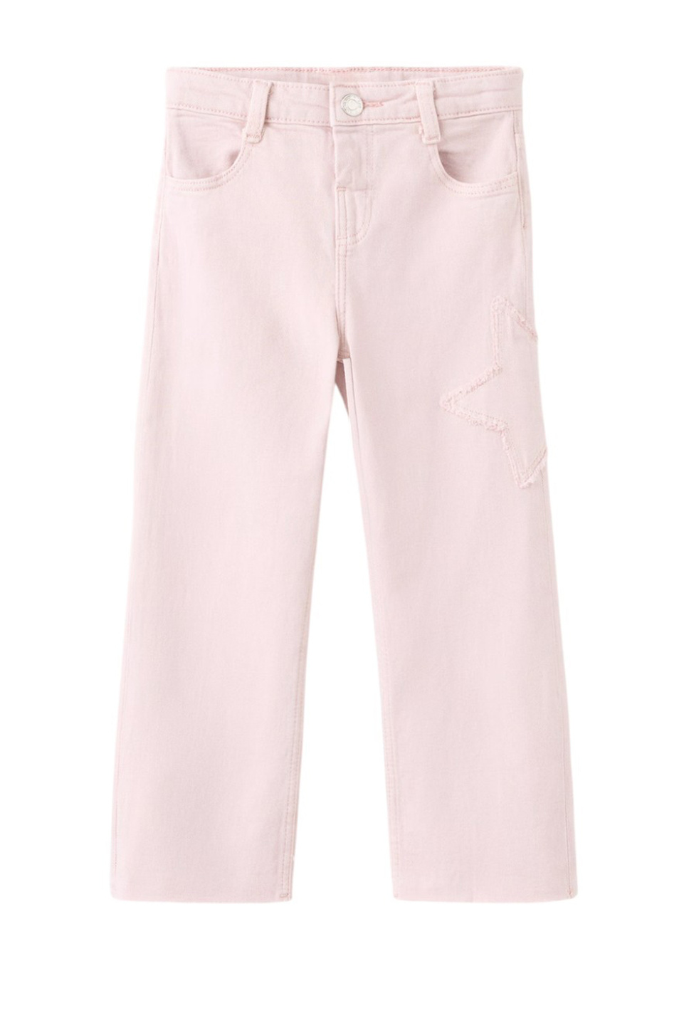 Девочкам Mango Kids Джинсы ESTRELLI прямого кроя (цвет ), артикул 27022889 | Фото 1