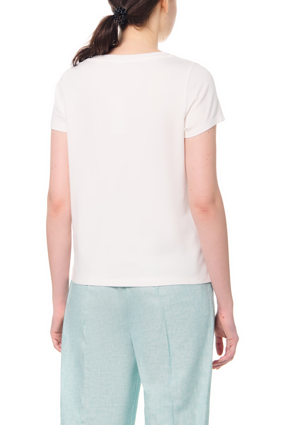 Женский Gerry Weber Футболка с принтом на груди (цвет ), артикул 770232-35001 | Фото 6