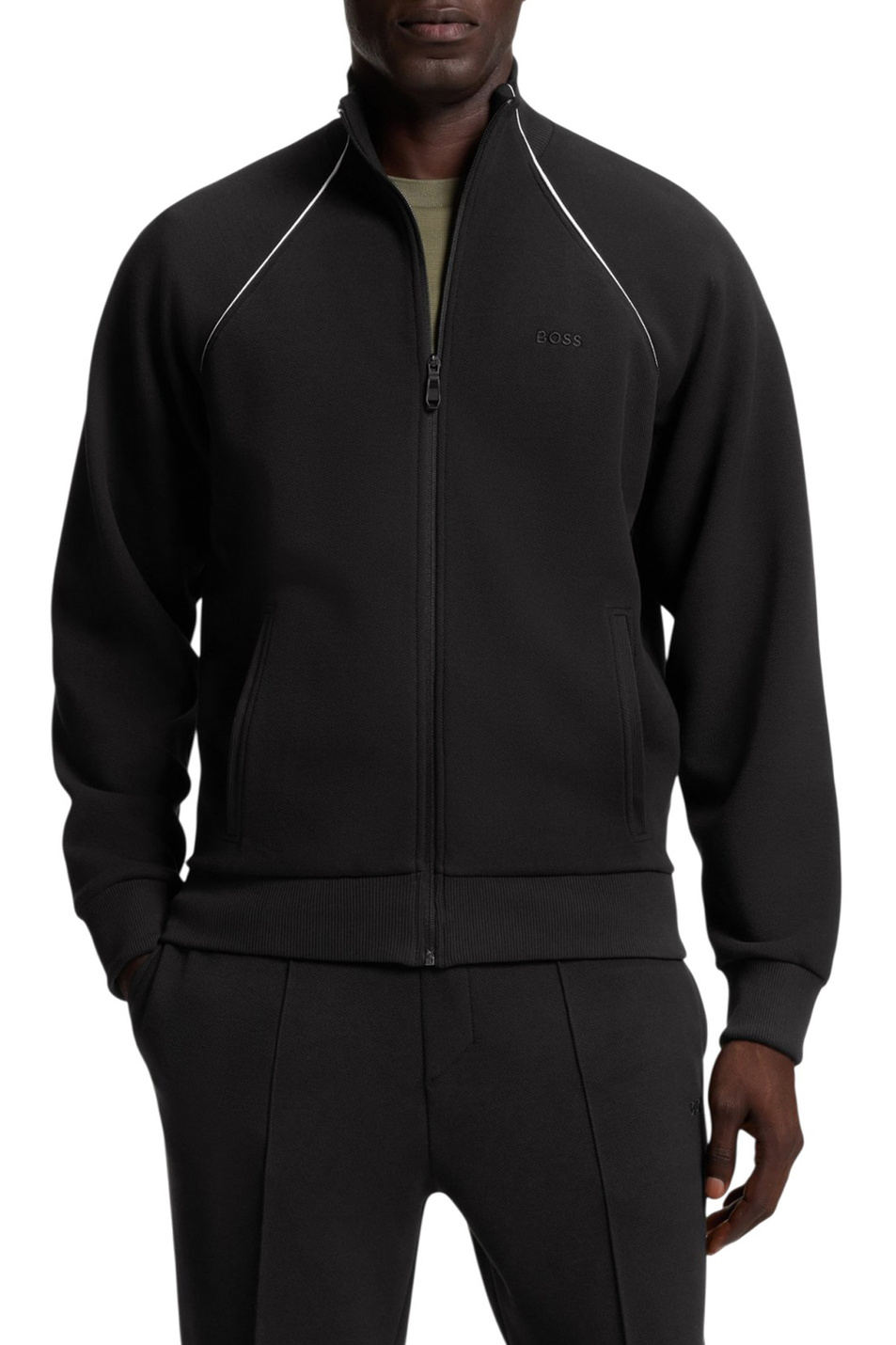 Мужской BOSS Толстовка с логотипом (цвет ), артикул 50553566 | Фото 3