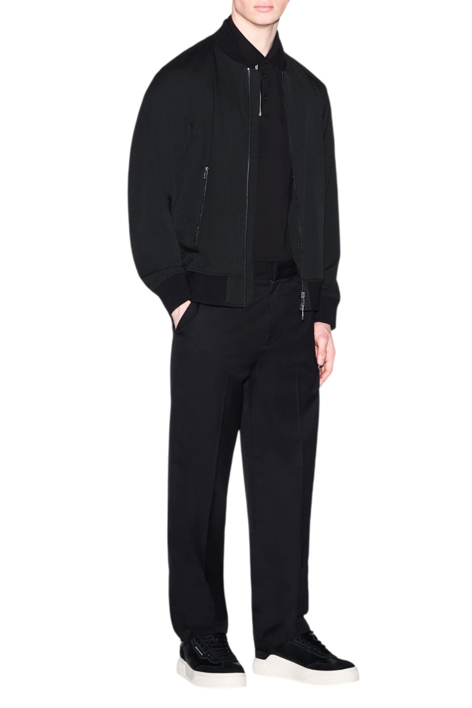 Мужской Armani Exchange Поло из хлопка (цвет ), артикул XM002067-AF10366 | Фото 2