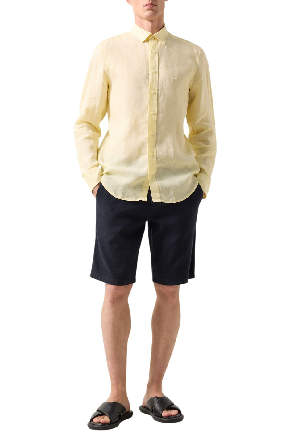 Мужской Bogner Рубашка TIMI из льна (цвет ), артикул 58842973 | Фото 3