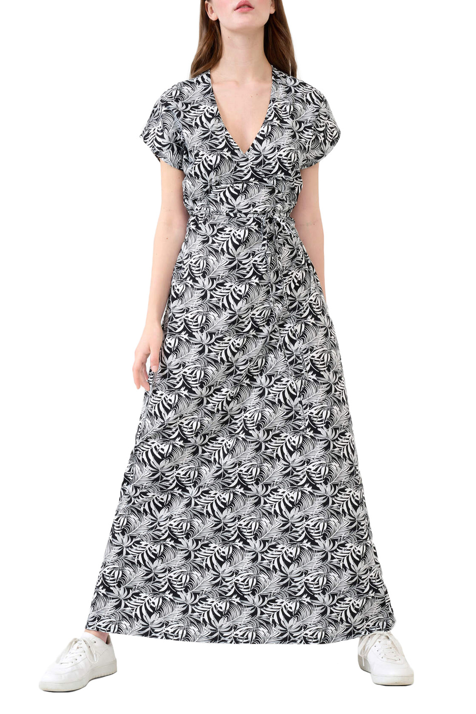 Orsay Платье из натурального хлопка с растительным принтом (цвет ), артикул 462110 | Фото 2
