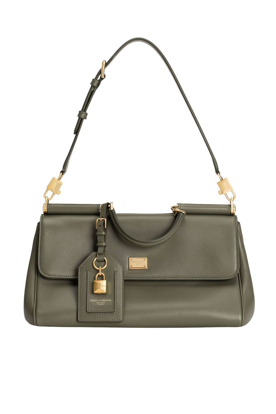 Сумка My Sicily из натуральной кожи|Основной цвет:Хаки Женский Dolce & Gabbana Сумка My Sicily из натуральной кожи (цвет ), артикул BB7782-B7321 | Фото 2