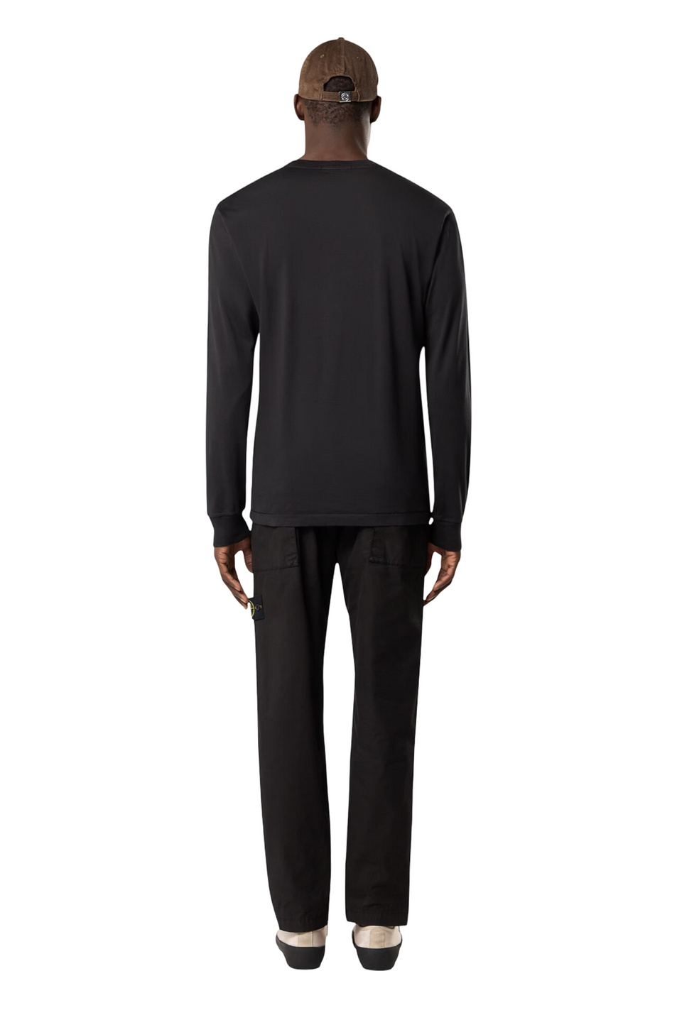 Мужской Stone Island Лонгслив с логотипом (цвет ), артикул L2S152100031-S0013 | Фото 4