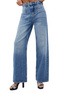 Liu Jo Расклешенные джинсы из эластичного хлопкового денима ( цвет), артикул UA3103DS007 | Фото 4