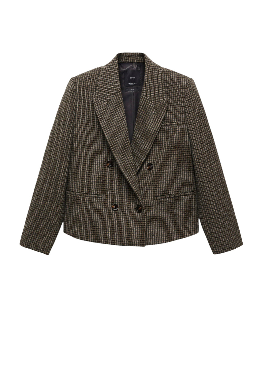 Пиджак двубортный HIDALGO|Основной цвет:Зеленый|Артикул:57097722 | Фото 1