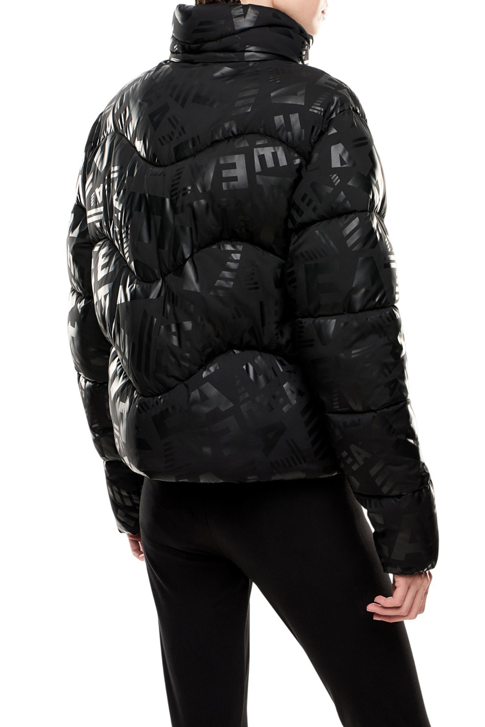 Женский EA7 Куртка стеганая с принтом (цвет ), артикул 7W000654-AF16408 | Фото 4