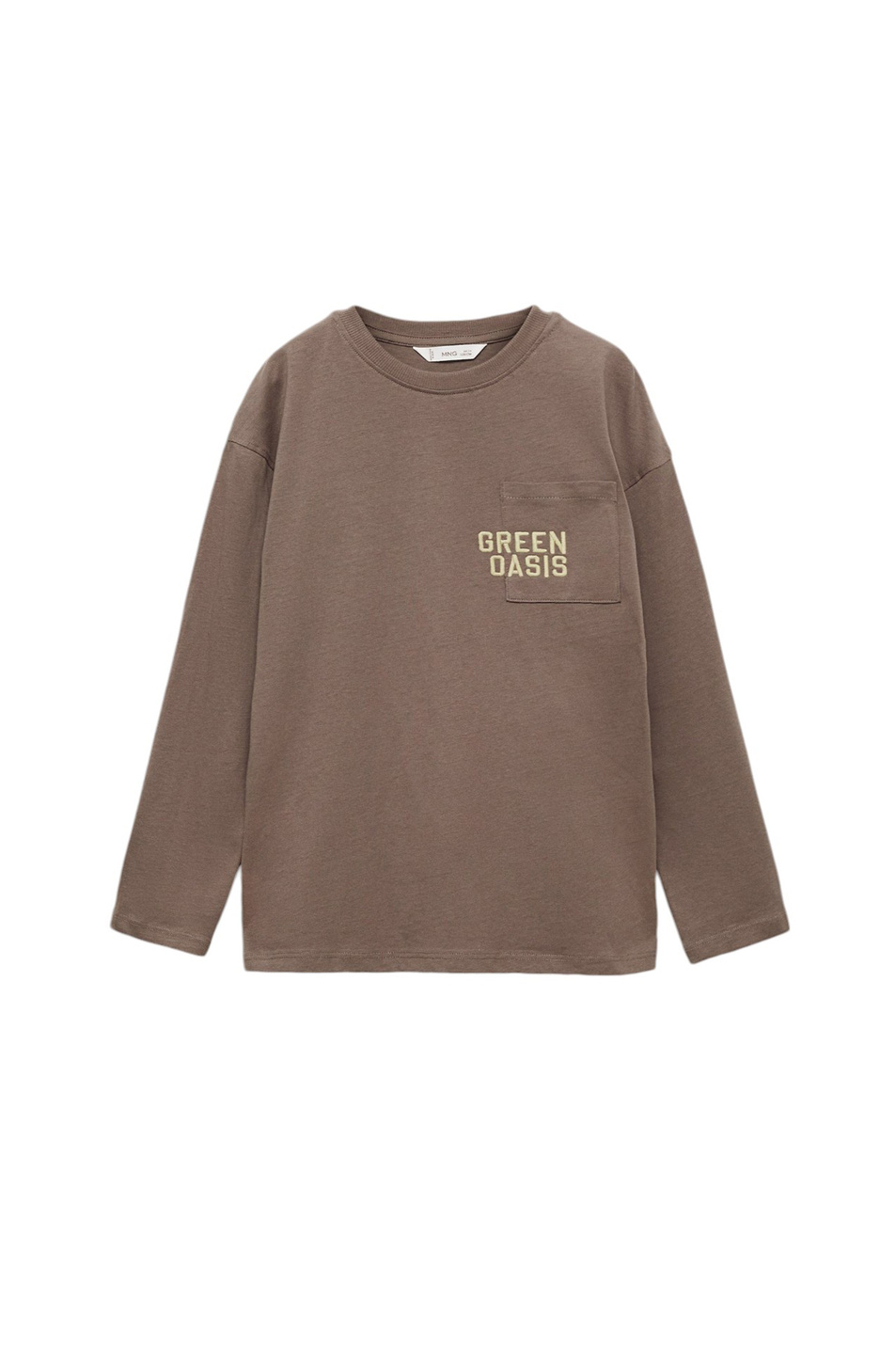 Мальчикам Mango Kids Свитшот OASIS из натурального хлопка (цвет ), артикул 77055982 | Фото 1