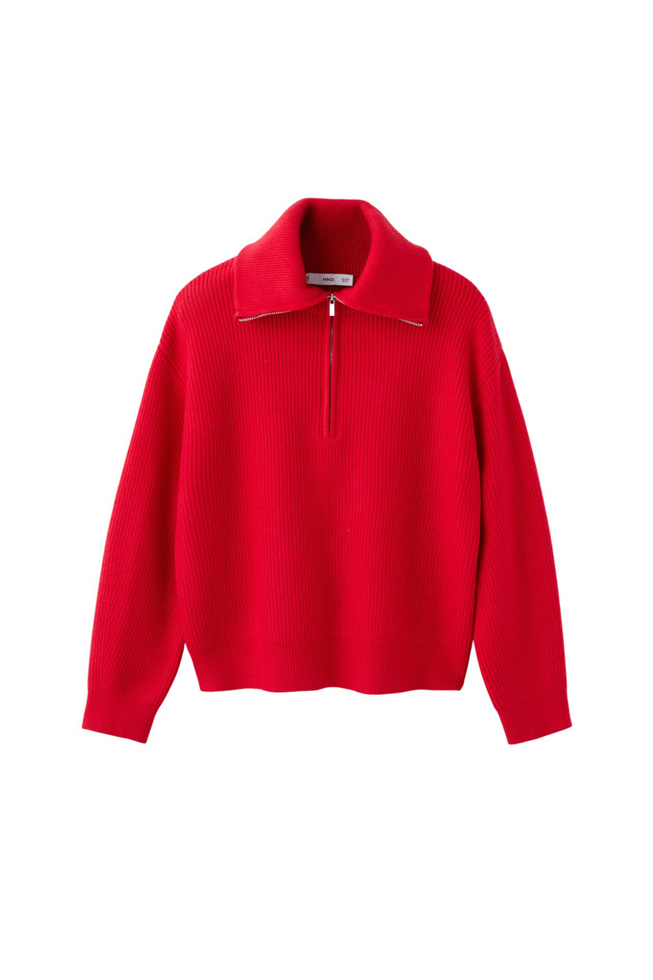 Женский Mango Свитер RIZON с воротником на молнии (цвет ), артикул 27041331 | Фото 1