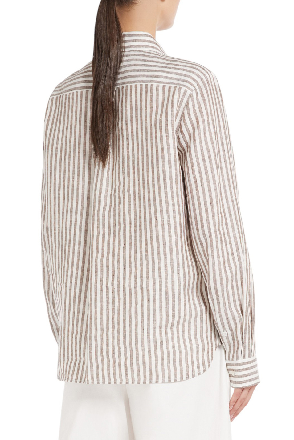 Женский Weekend Max Mara Рубашка JOSEF из льна (цвет ), артикул 2515111052 | Фото 4