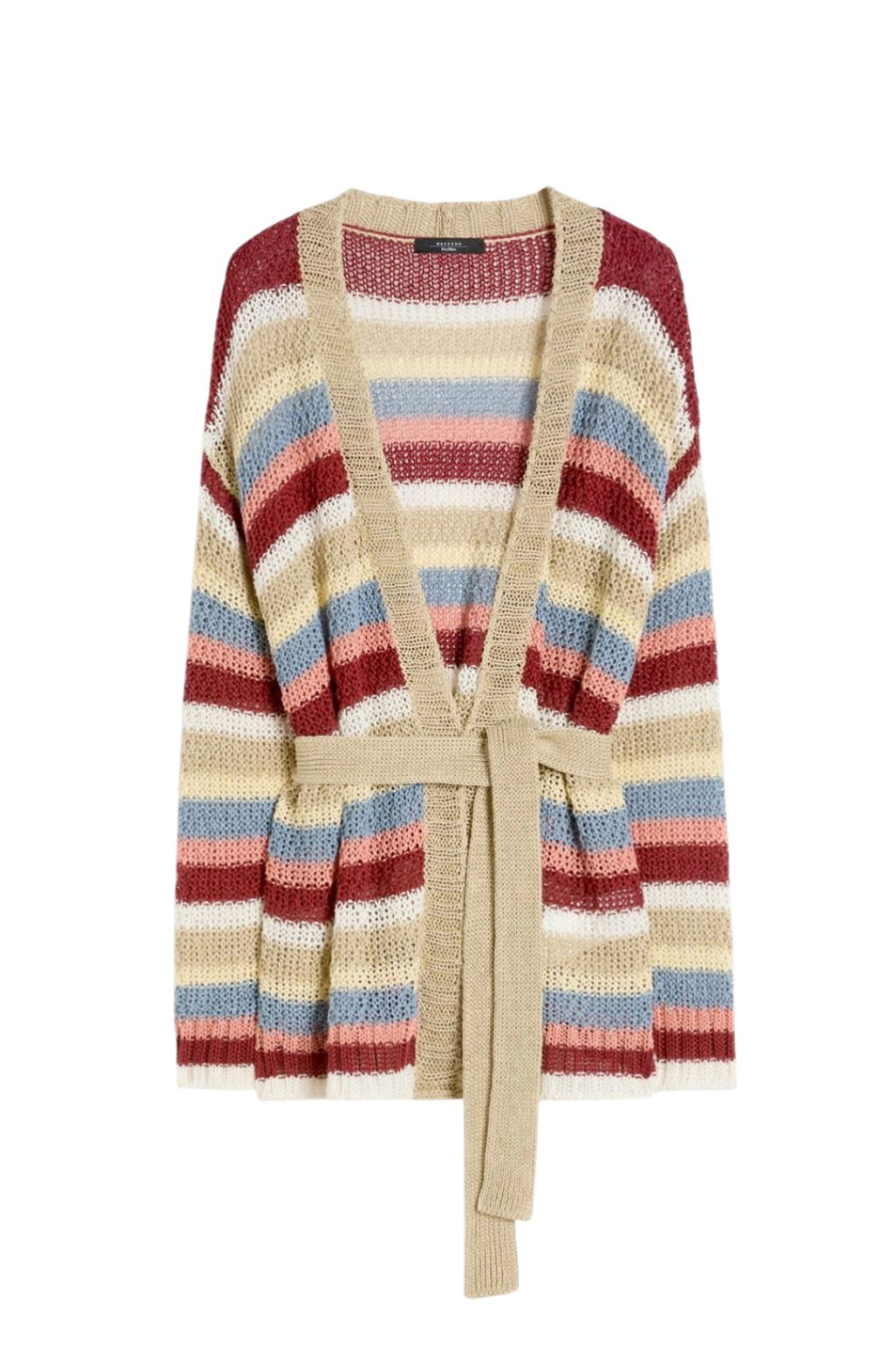 Женский Weekend Max Mara Кардиган BONITO изо льна (цвет ), артикул 2615341032 | Фото 1