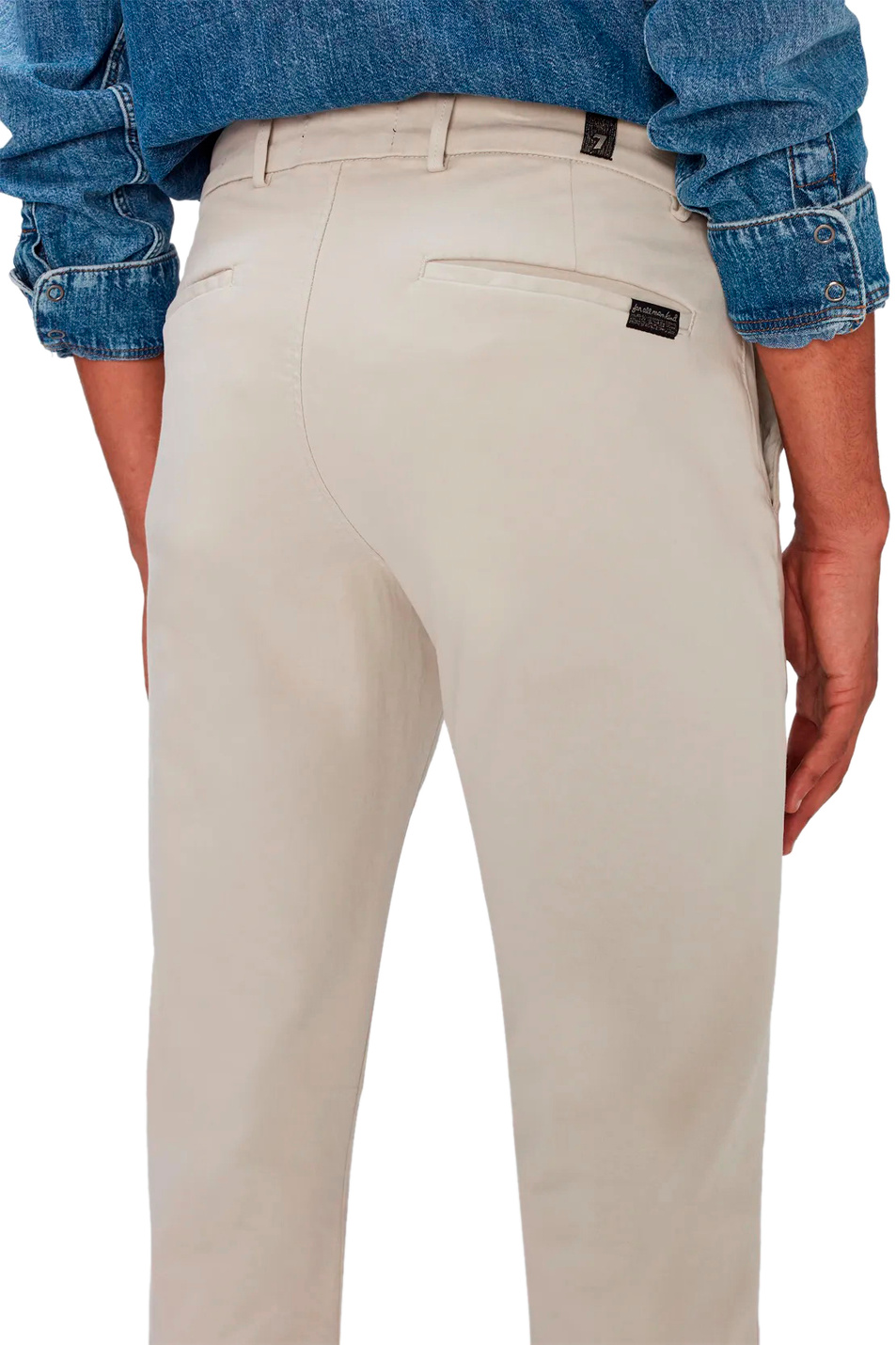 Мужской 7 for all Mankind Брюки SLIMMY CHINO LUXE PERFORMANCE (цвет ), артикул JSU9T490ST | Фото 4