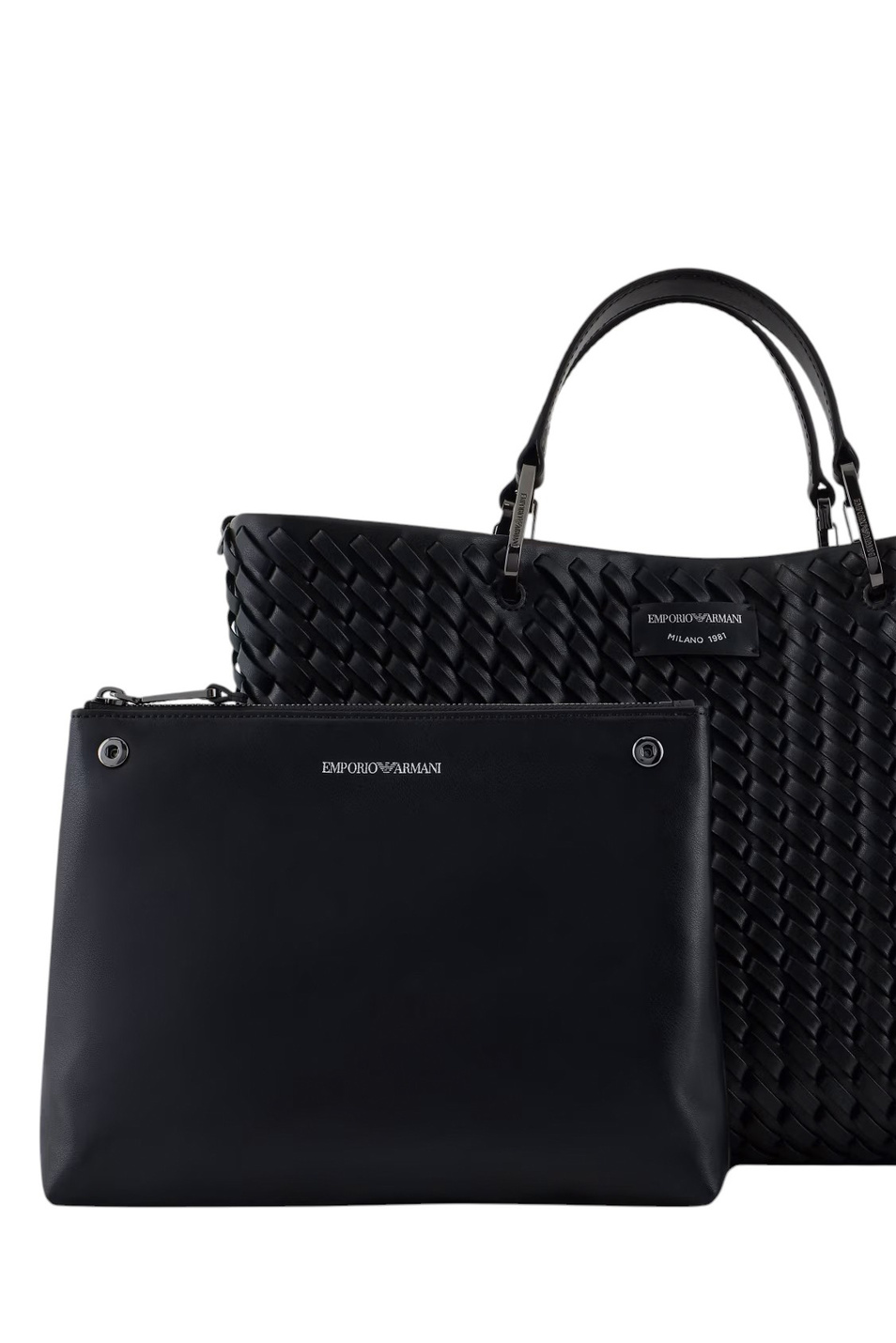 Женский Emporio Armani Сумка-шопер MyEA из натуральной кожи (цвет ), артикул EW000360-AF12762 | Фото 5