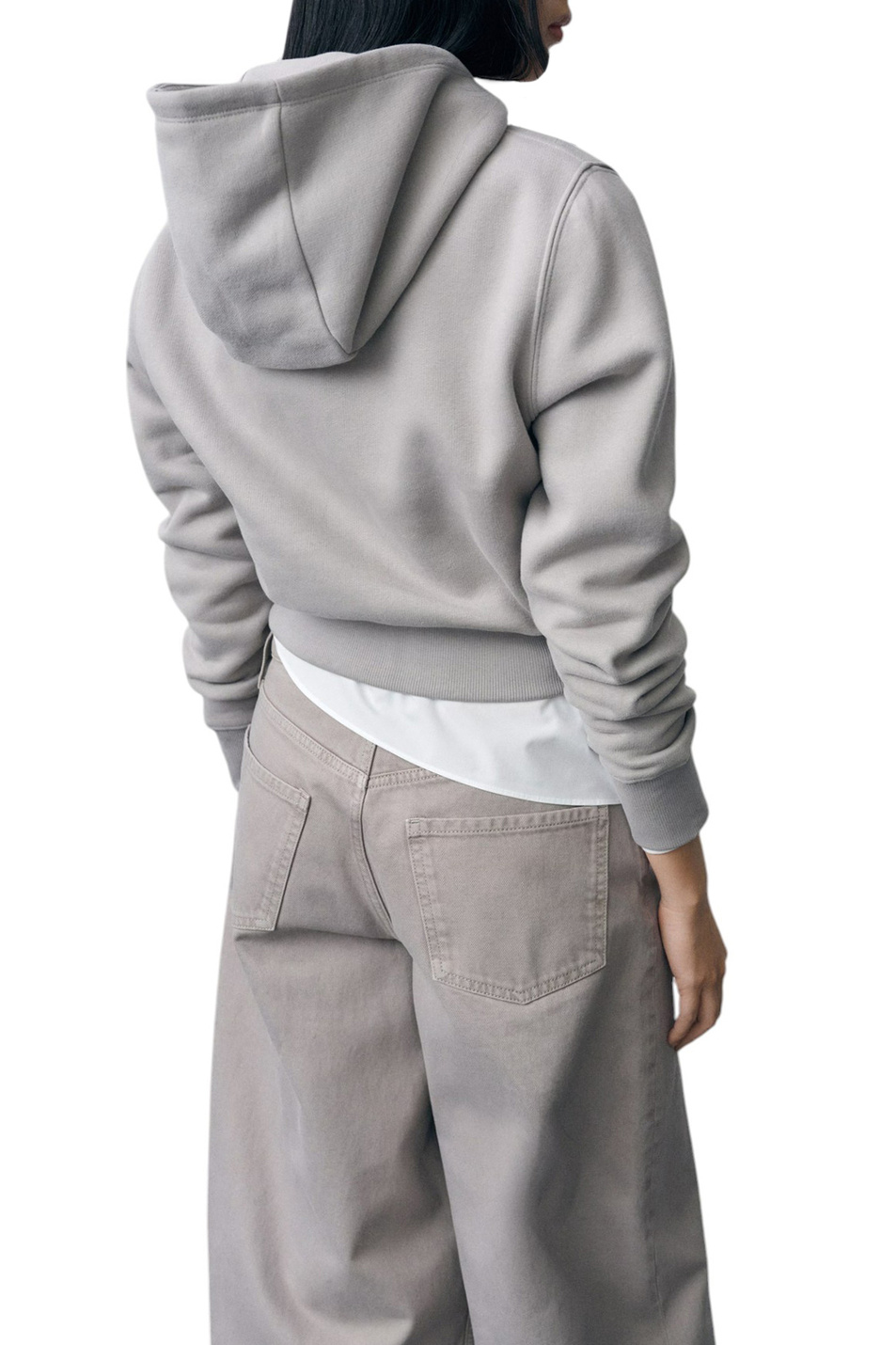 Женский Mango Толстовка ETASWEAT укороченная (цвет ), артикул 87083293 | Фото 4