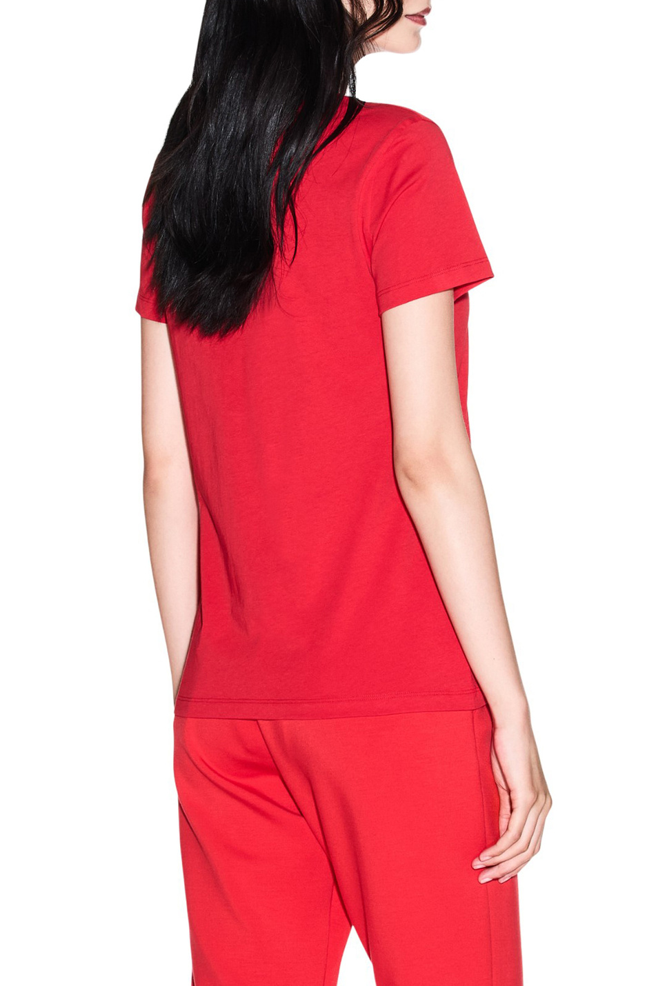 Женский Armani Exchange Футболка из хлопка (цвет ), артикул XW001856-AF10356 | Фото 4