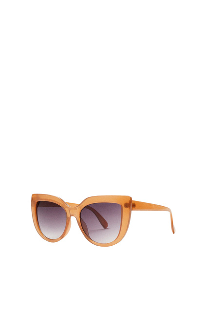 Солнцезащитные очки в полимерной оправе|Основной цвет:Коричневый|Артикул:189775 | Фото 1