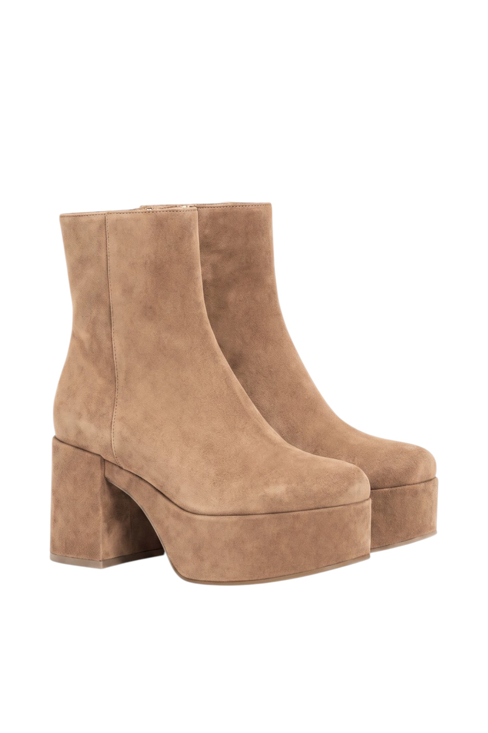 Женский Gianvito Rossi Ботильоны SALLY из натуральной замши (цвет ), артикул G72803.35RIC.CASCAML | Фото 2