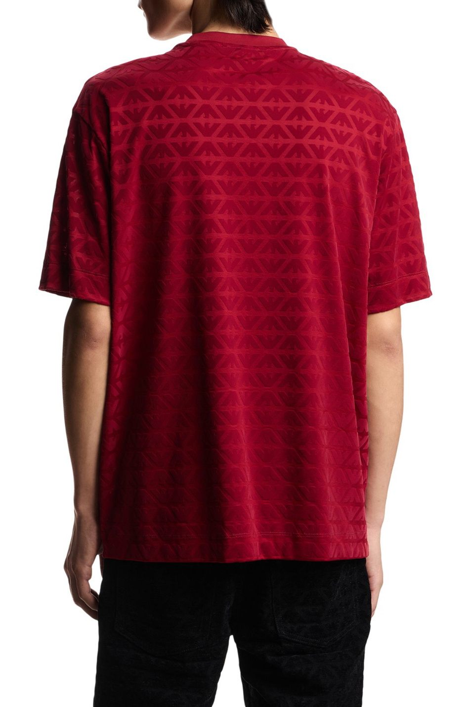 Мужской Emporio Armani Футболка с логотипом (цвет ), артикул EM005343-AF10017 | Фото 4