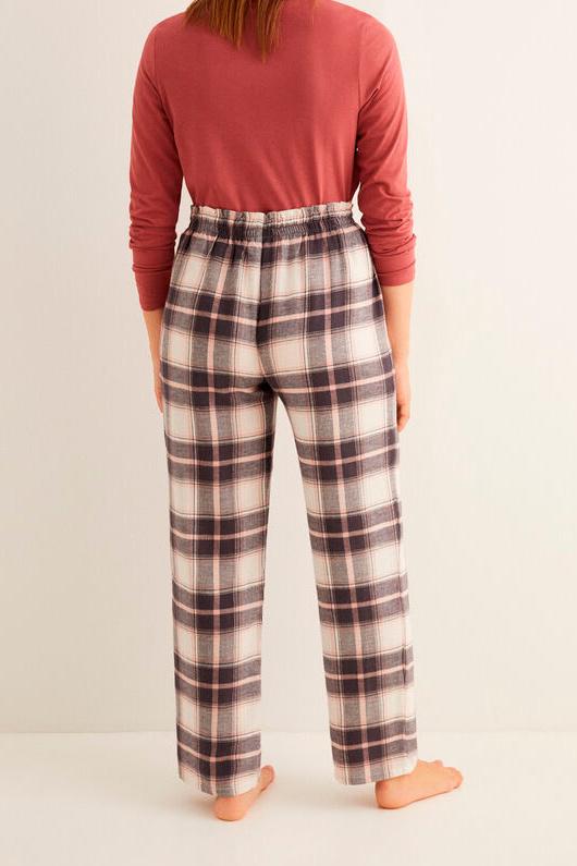 Женский Women'secret Пижамные брюки в клетку (цвет ), артикул 3708411 | Фото 4
