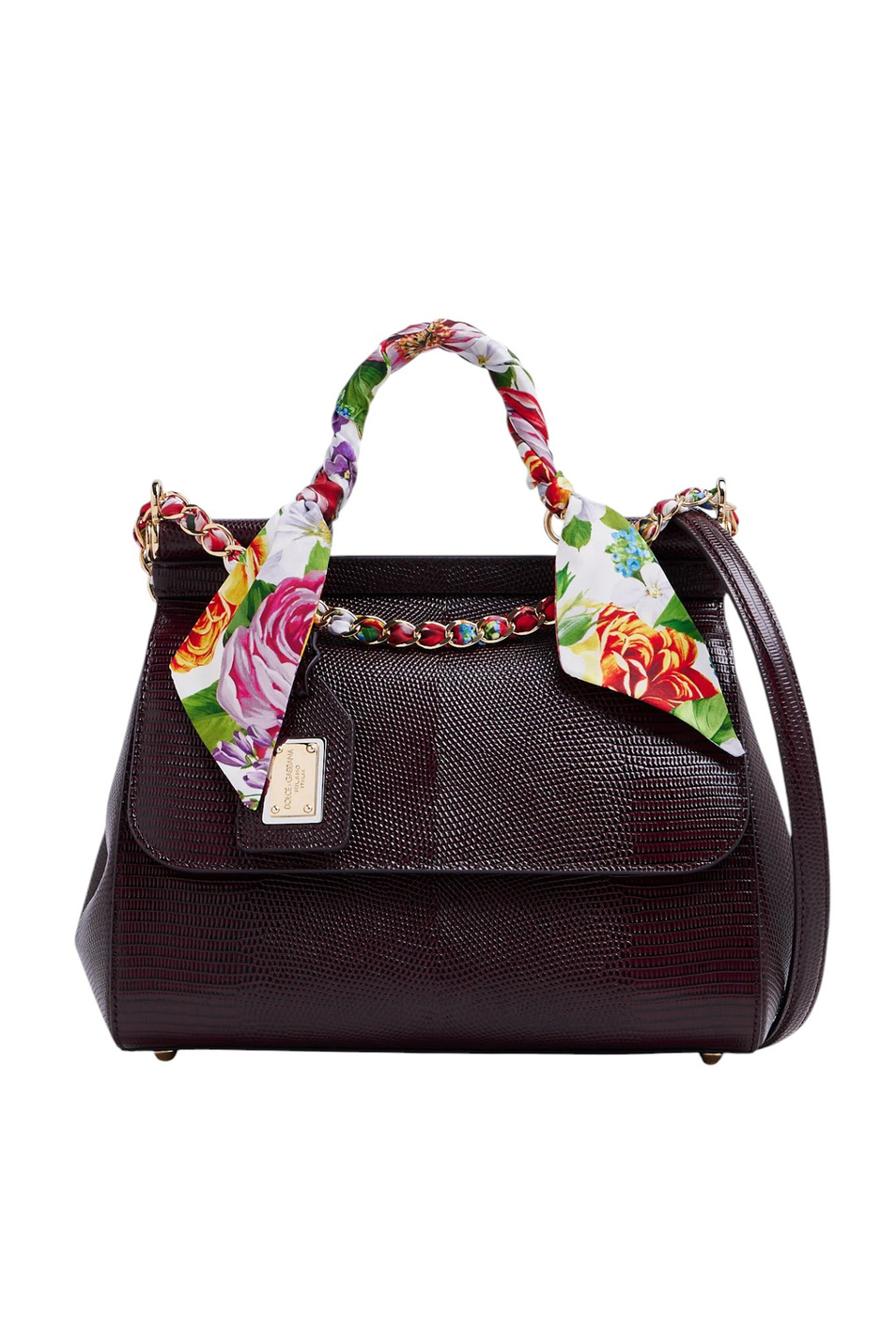 Женский Dolce & Gabbana Сумка Sicily из натуральной кожи (цвет ), артикул BB6003-AI821 | Фото 1