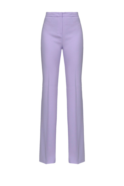 Однотонные брюки HULKA|Основной цвет:Лиловый|Артикул:1000547624 | Фото 1