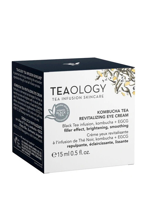 Не имеет пола Teaology Крем для кожи вокруз глаз восстанавливающий, с филлер эффектом с настоем черного чая, чайного гриба Kombucha Tea Revitalizing Eye Cream, 15 мл (цвет ), артикул T50518 | Фото 3