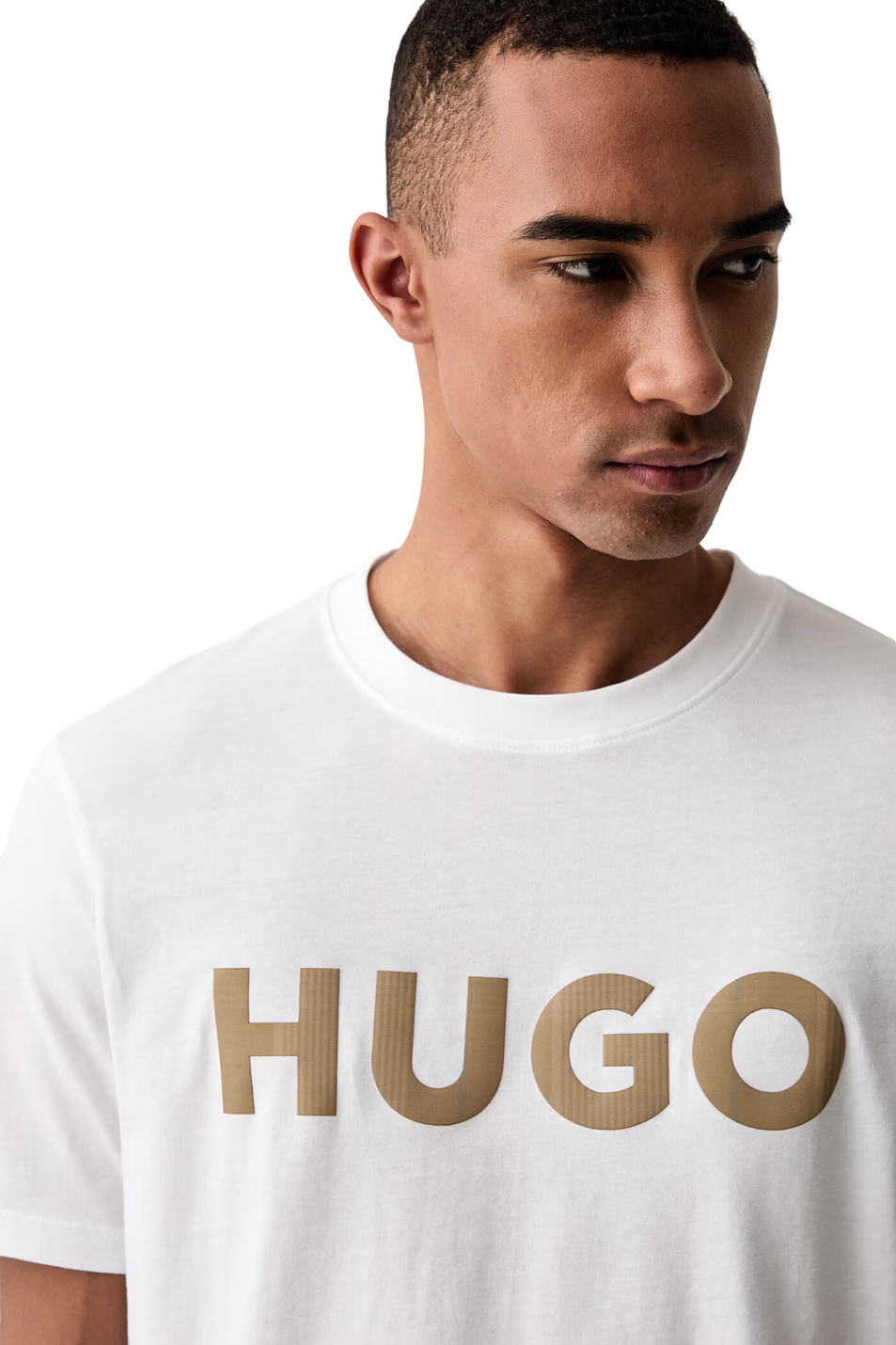 Мужской HUGO Футболка Dulivio_U263 из хлопка с логотипом (цвет ), артикул 50564790 | Фото 6