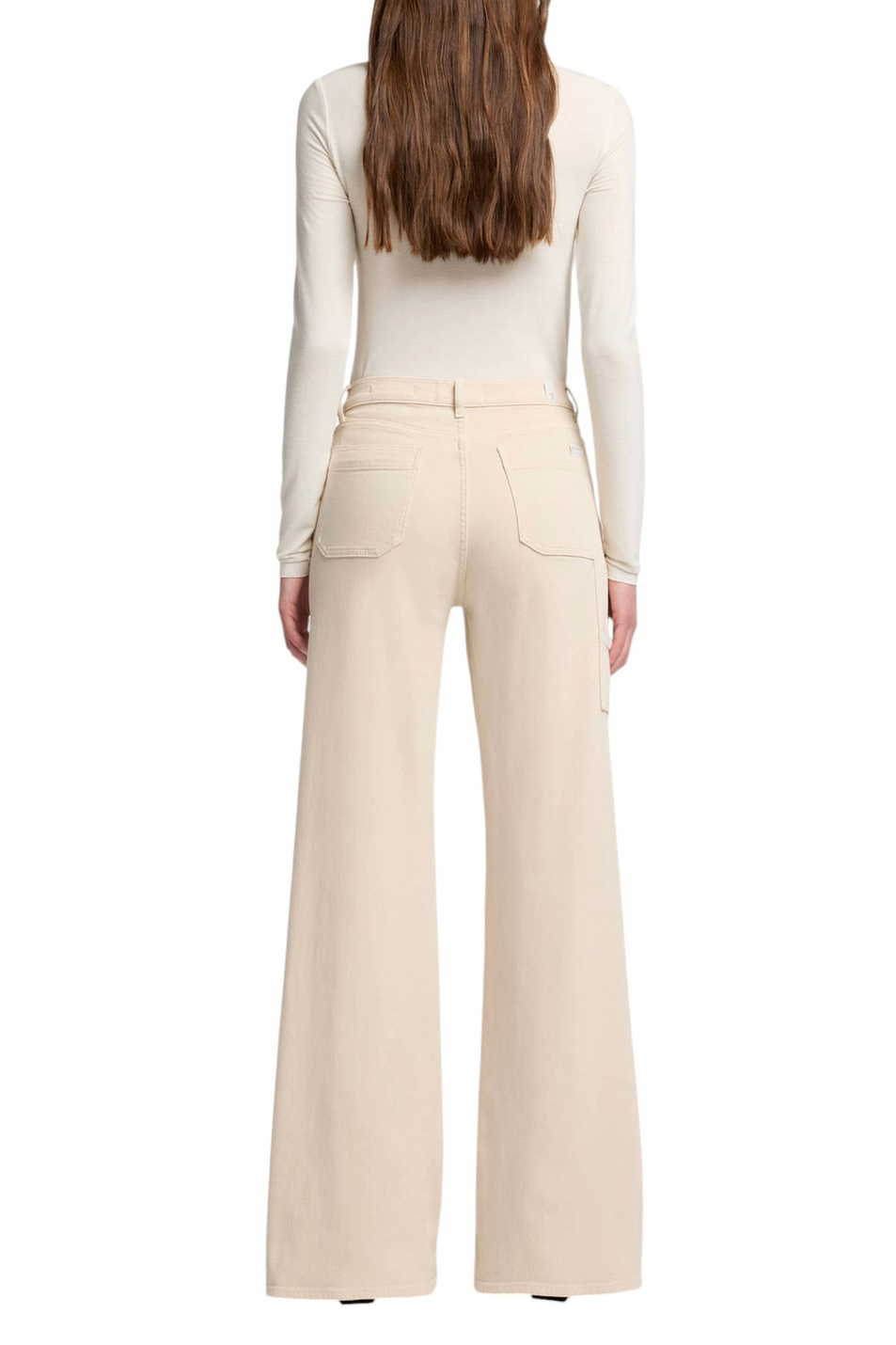 Женский 7 for all Mankind Джинсы LOTTA из смесового хлопка (цвет ), артикул 7UJ40C14 | Фото 4