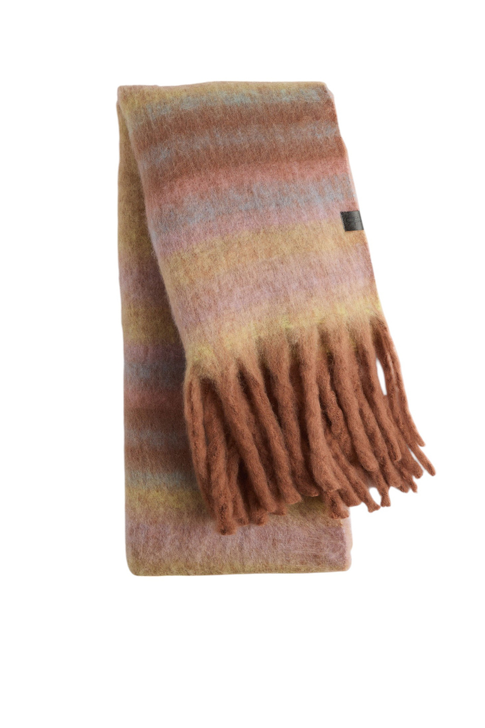 Шарф с бахромой|Основной цвет:Разноцветный Женский Parfois Шарф с бахромой (цвет ), артикул 228534 | Фото 1