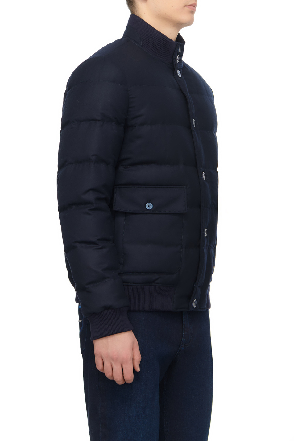 Мужской Stefano Ricci Куртка стеганая из натуральной шерсти (цвет ), артикул MZJ3400170-W610 | Фото 4