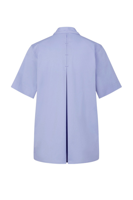 Блузка TILLY из эластичного хлопка|Основной цвет:Лиловый|Артикул:56273390 | Фото 2