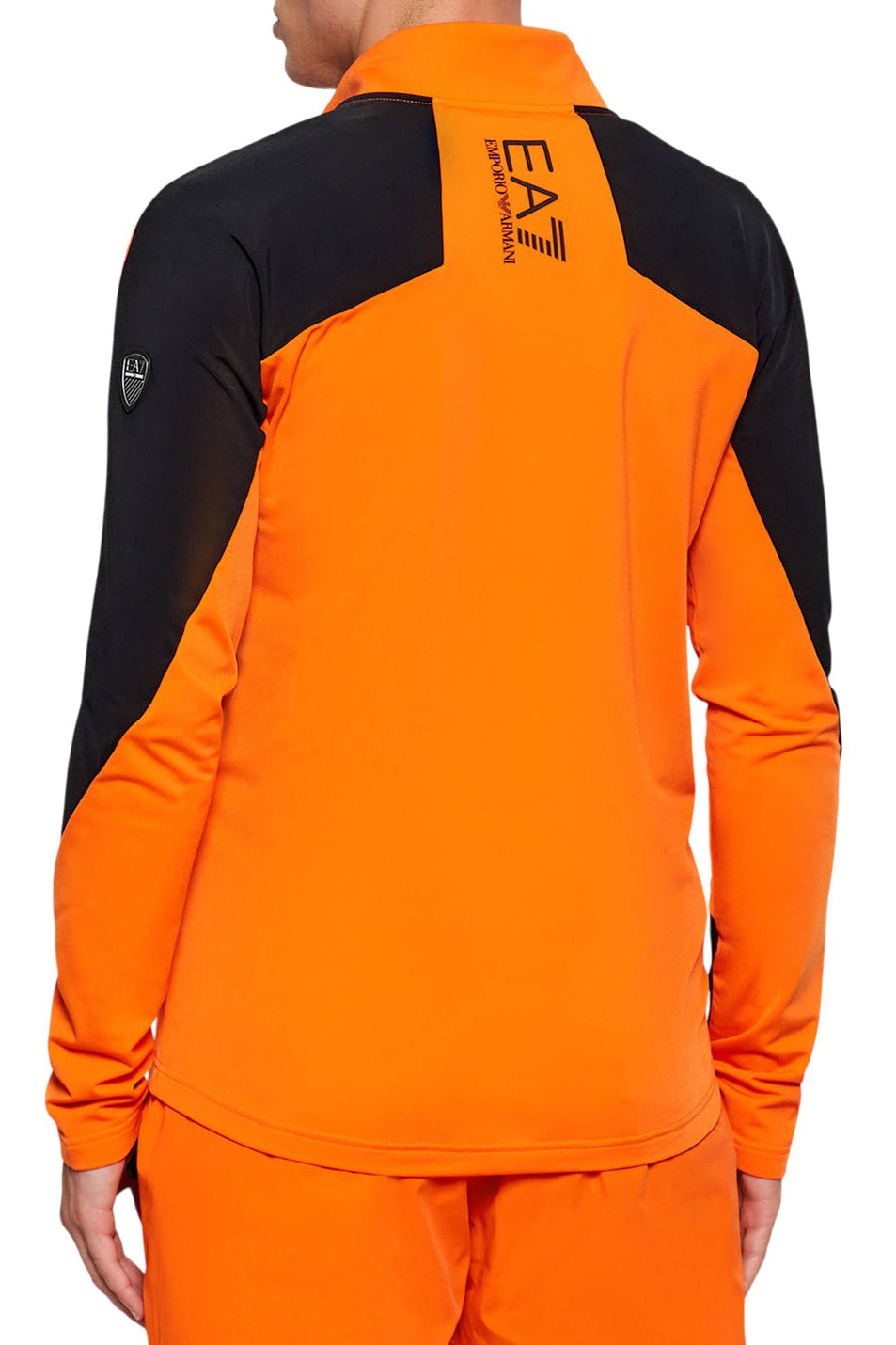Толстовка флисовая|Основной цвет:Оранжевый Мужской EA7 Толстовка флисовая (цвет ), артикул 7M000471-AF14634 | Фото 5