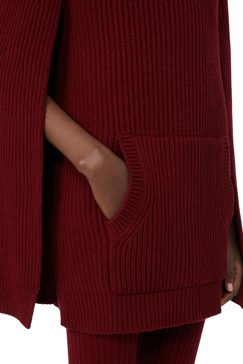 Платье ASTORIA1234 из шерсти и кашемира|Основной цвет:Бордовый Женский Max Mara Платье ASTORIA1234 из шерсти и кашемира (цвет ), артикул 2521326233 | Фото 4