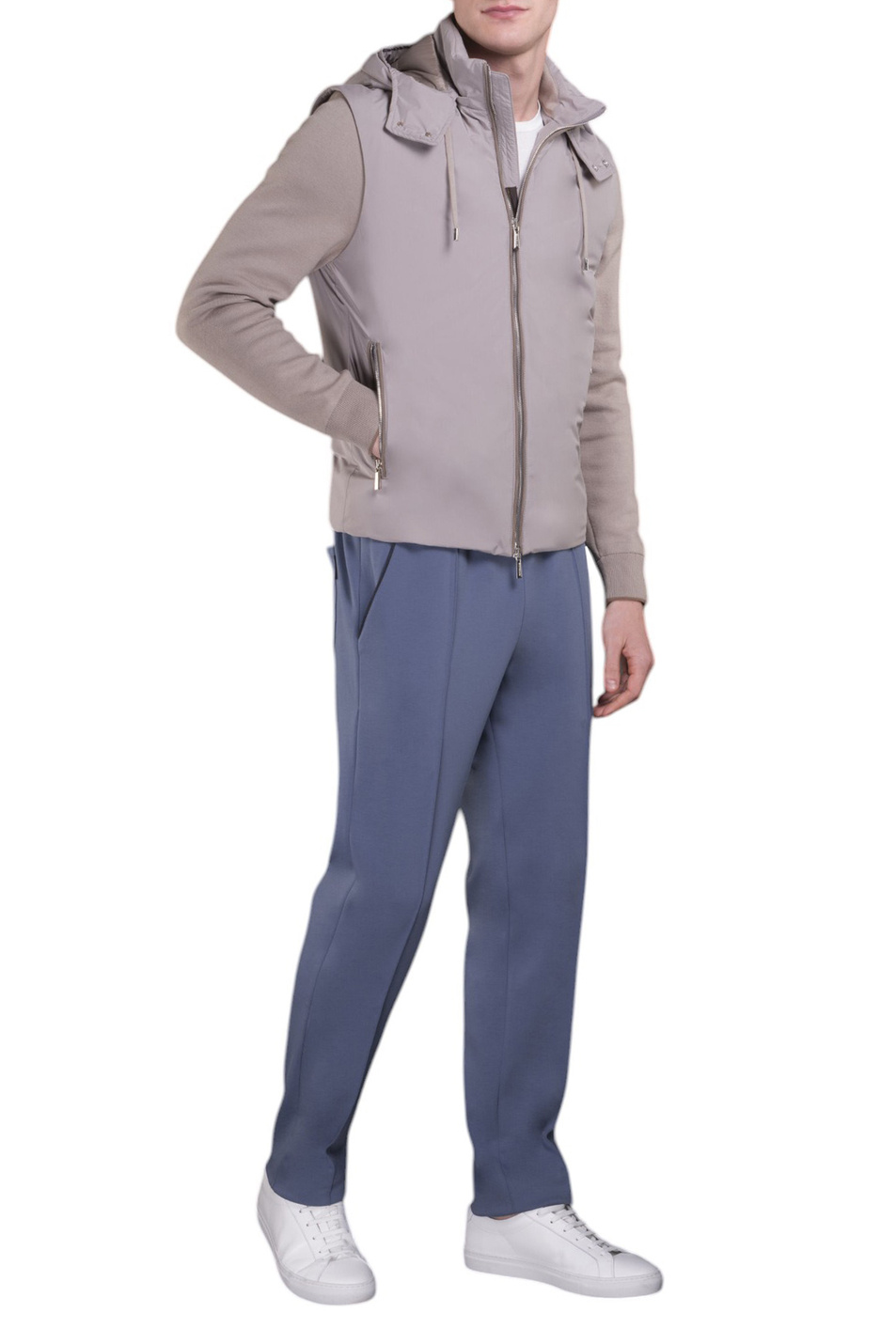 Мужской MooRER Куртка EVAN-STP со съемными рукавами (цвет ), артикул MOUGI100852-TEPA023-EVAN- | Фото 2