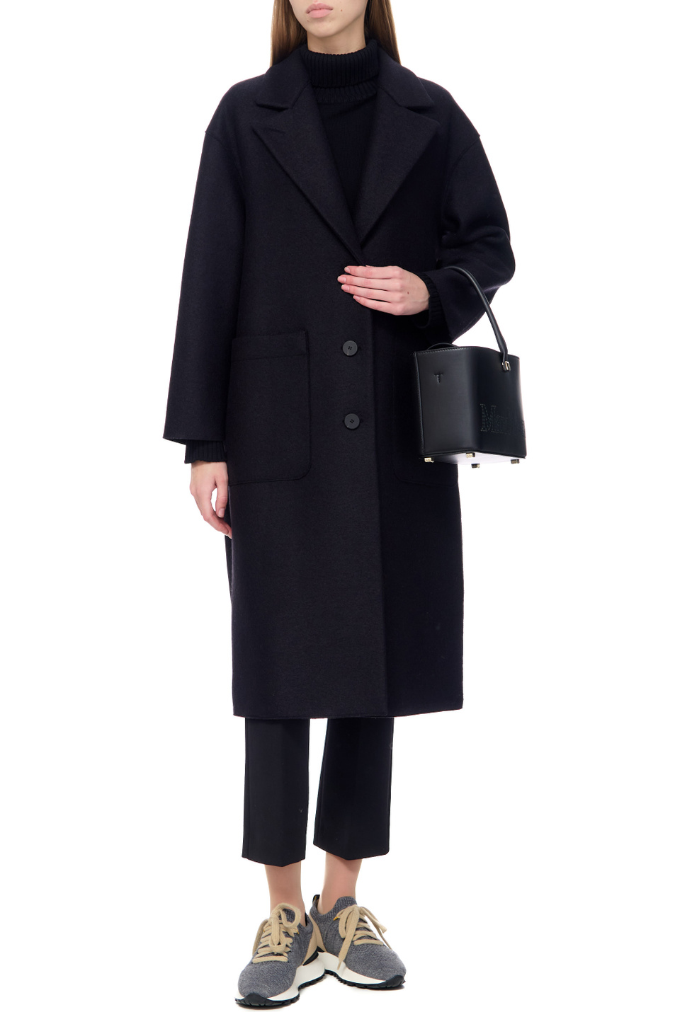 Женский Harris Wharf London Пальто из натуральной шерсти (цвет ), артикул A1496MLK | Фото 1