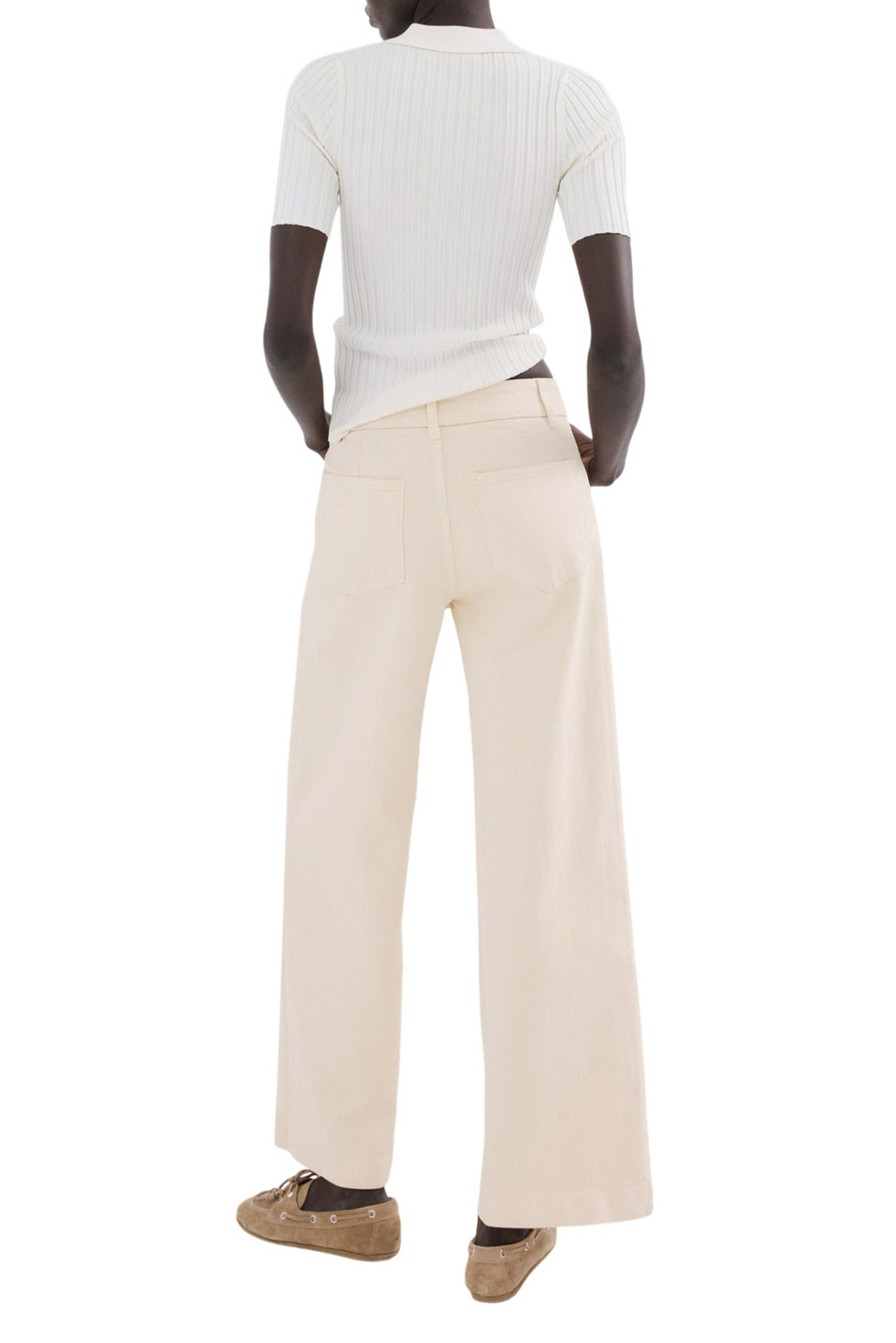 Женский Mango Джинсы PALOMA широкого кроя (цвет ), артикул 27025822 | Фото 4