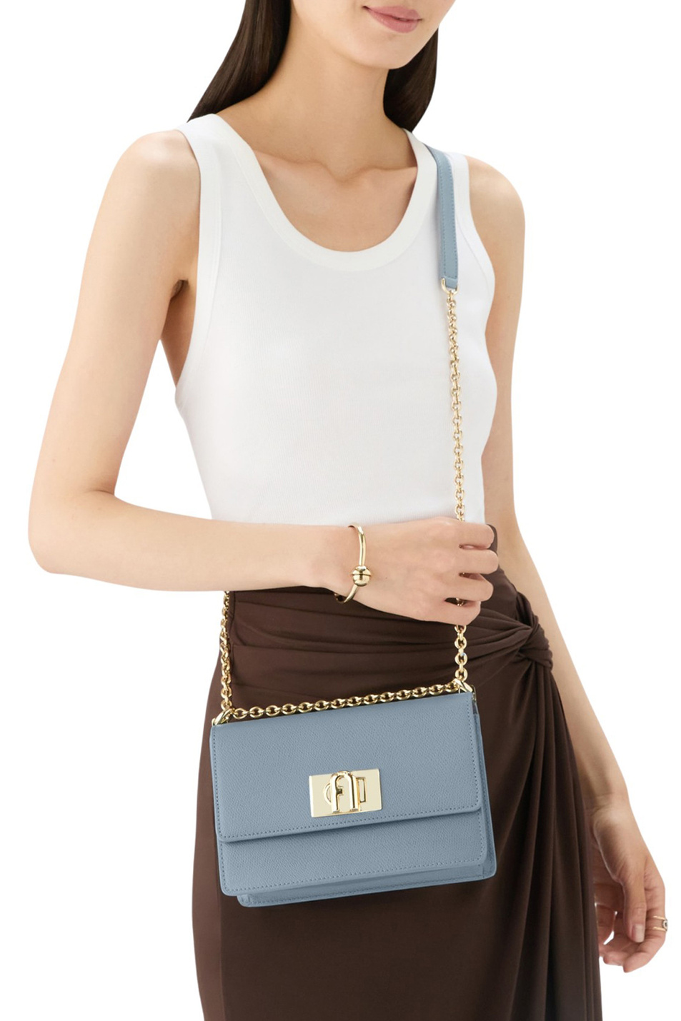 Сумка 1927 MINI|Основной цвет:Голубой Женский Furla Сумка 1927 MINI (цвет ), артикул BAFKACO-ARE000 | Фото 5