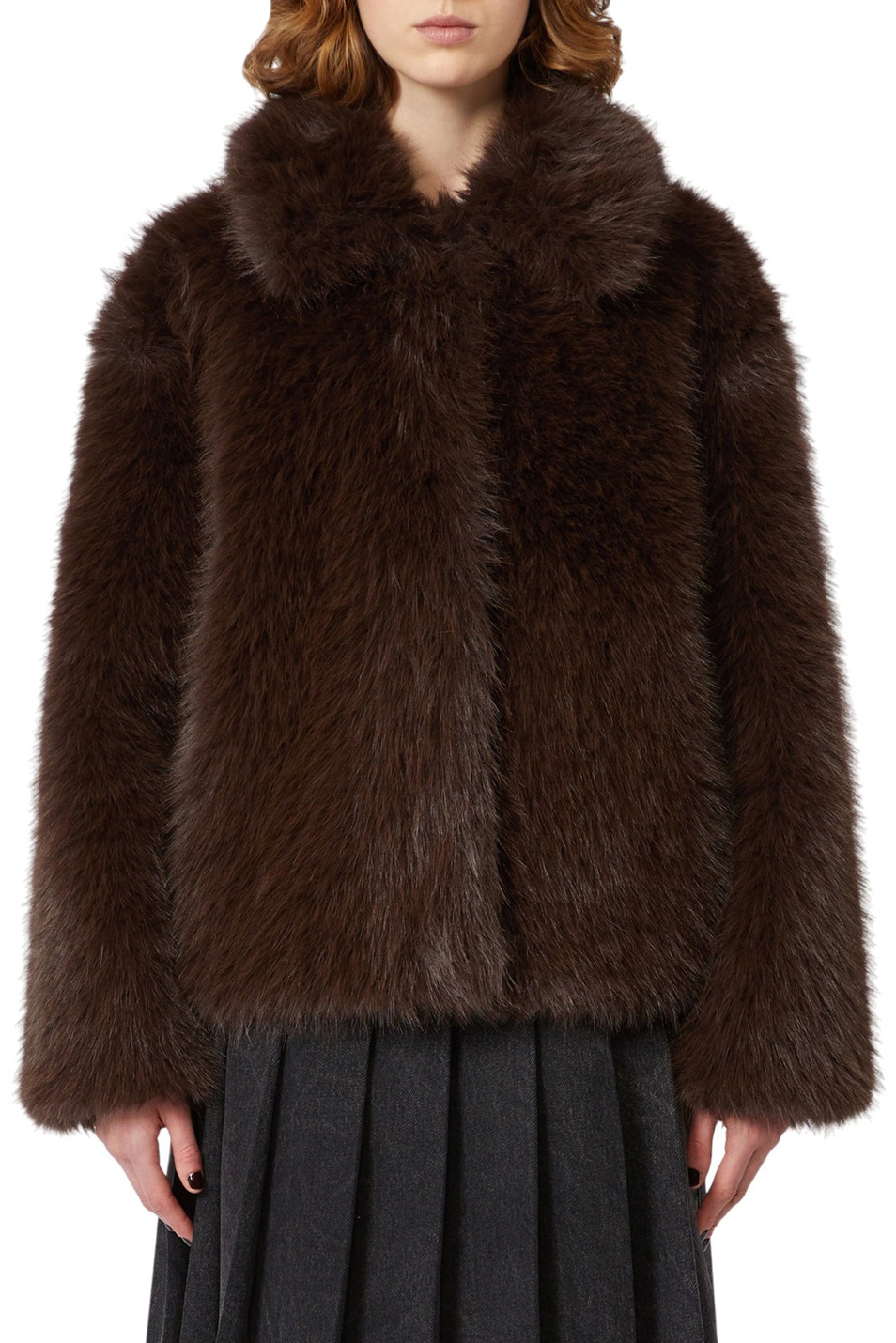 Полушубок BRENTA1234|Основной цвет:Коричневый Женский Weekend Max Mara Полушубок BRENTA1234 (цвет ), артикул 2525086013 | Фото 3