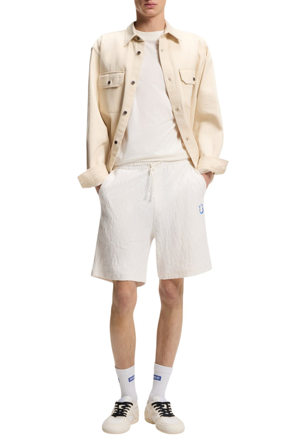 Мужской HUGO Футболка Nohatio из хлопка (цвет ), артикул 50556411 | Фото 2