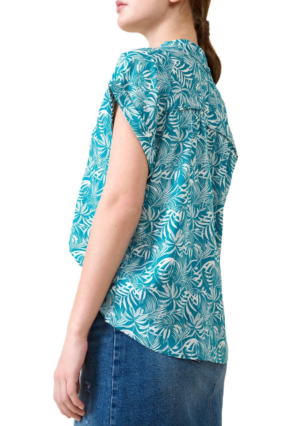 Orsay Блуза из вискозы с растительным принтом (цвет ), артикул 651083 | Фото 3
