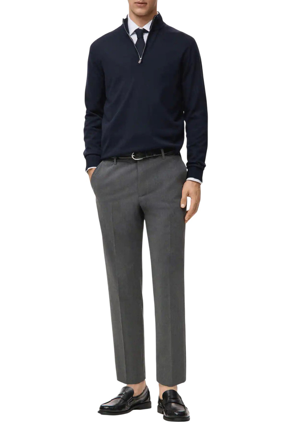 Мужской Mango Man Брюки BOLOGNA облегающего кроя (цвет ), артикул 27021190 | Фото 2