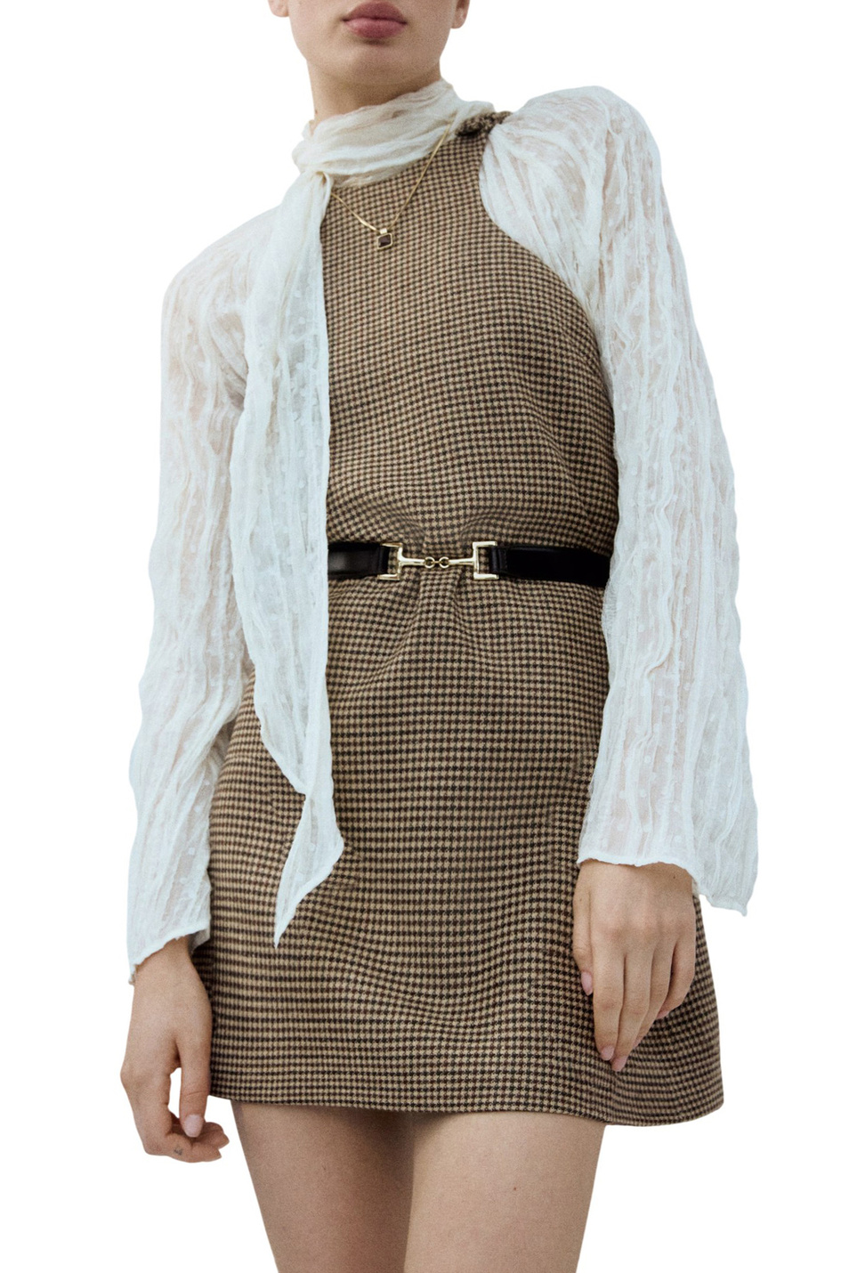 Женский Mango Платье GINA с принтом (цвет ), артикул 27081318 | Фото 3