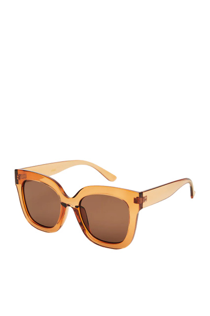 Солнцезащитные очки GRECIA в прозрачной оправе|Основной цвет:Бежевый|Артикул:27030450 | Фото 1